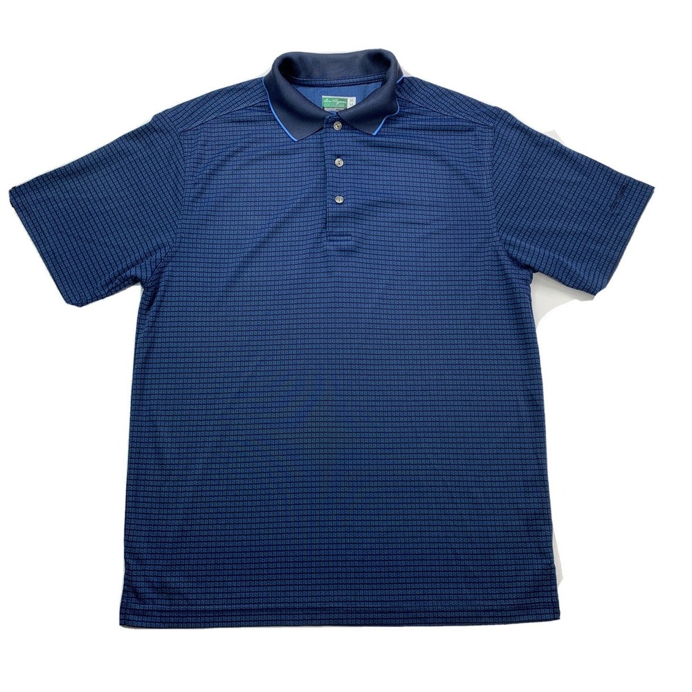 Ben‎ Hogan Performance Men's M Medium Golf Collection Plaid Polo Shirt - Picture 12 of 12